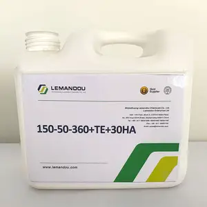 Liquid Spray fertilizer Foliar Fertilizer Macroelement Water Soluble Fertilizer npk 150-50-360+TE+30HA