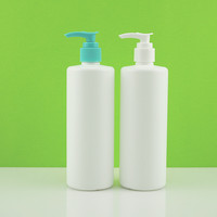 Cylindre cosmétique en plastique PE de 400 ml pour lotion capillaire