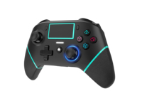 Control de Juego con Cable SP4248, Modo Dual BT, con Pantalla Táctil y Joystick de Seis Ejes para PC P4