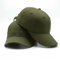 Gorras de Béisbol Clásicas al por Mayor, Unisex, de 6 Paneles, con Logotipo Bordado Personalizado, Visera Curva, Gorras Deportivas OEM de Algodón, Lisas, Ajustables