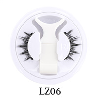Vente en gros de cils magnétiques à effet 3D, naturels, sans pliage, avec clip, emballage personnalisé, logo personnalisé, faits à la main