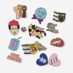 Produttore personalizzato Duro Smalto Personalizzato spilla di Sicurezza Pin Pin 3D Risvolto Morbido Smalto Pin - Product Image 6