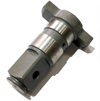 Boulon de verrouillage à bouton en acier allié usiné CNC sur mesure avec finition zinguée et filetage métrique