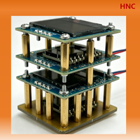 Raspberry Pi Mounting Brass Hexagonal Standoff M3X30MM Brass Hex Standoff Female to Female for PCB Spacer