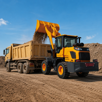 76kW Radlader mit 3500mm Auswurfhöhe, 2000kg Nennlast, Anpassbare Konfiguration Baumaschinen