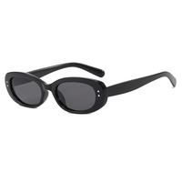 Lunettes de soleil ovales pour femmes, tendance rétro estivale, pour la photographie de rue, la conduite, protection UV, lunettes personnalisables avec logo