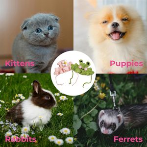 Gorro de Lana Tejido Elástico y Elegante para Perros y Gatos, Ideal para Otoño e Invierno, Decoración para Sesiones de Fotos, Accesorios para Mascotas Pequeñas, Navidad - Product Image 2