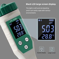 Verlicht LCD-scherm Bluetooth PH-meter ATC Hoge Nauwkeurigheid PH-tester voor huid, fruit en huidverzorgingsproducten