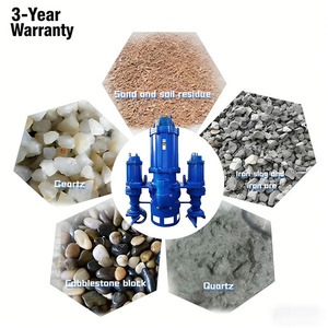 Bomba Sumergible para Lodos de Extracción de Arena, Bombeo de Estiércol y Lodos, Directo de Fábrica, Certificación CE - Product Image 1