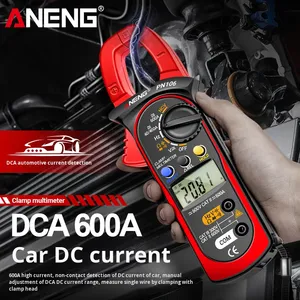 Multímetro Digital <span class=keywords><strong>ANENG</strong></span> PN106 de Alta Precisión con Precisión de 0.5, Anti-Quemaduras, Pinza Amperimétrica Inteligente para Electricistas, <span class=keywords><strong>Amperímetro</strong></span> de CA/CC - Product Image 2