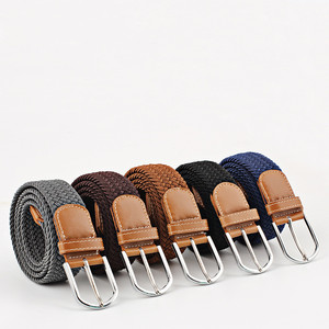 <span class=keywords><strong>Ceinture</strong></span> tressée extensible à boucle en alliage <span class=keywords><strong>pour</strong></span> femmes <span class=keywords><strong>Ceinture</strong></span> élastique de tissage <span class=keywords><strong>pour</strong></span> femmes - Product Image 3