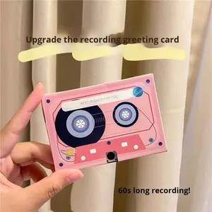 情侣忏悔日录音贺卡声卡磁带生日节日礼物可录制促销商务礼品 - Product Image 4