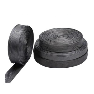 극한 조건을위한 고온 탄소 섬유 꼰 슬리브 짠 슬리브 - Product Image 3