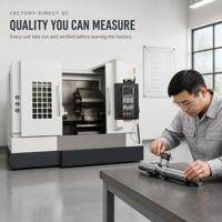 TCK63 Schrägbett-CNC-Drehmaschine für Autoteile, Wellen, Scheiben und Metallbearbeitung in der Hardware-Werkstatt