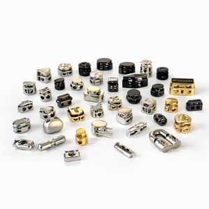 カスタムロゴ亜鉛合金コードロック スプリングストッパー (衣類、パーカー、ドローストリング用) - Product Image 5