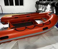 Bateau semi-rigide en aluminium Liya 2,4 m 2,7 m avec tube en Hypalon PVC et coque rigide, certifié CE ISO