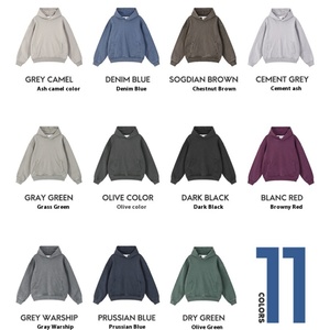 เสื้อฮู้ดวินเทจสำหรับผู้ชายและผู้หญิง 11 สี ลายเกล็ดหิมะ ผ้าฝ้ายแท้ ซักนุ่ม หนังแท้ หนานุ่ม ทรงโอเวอร์ไซส์ ทันสมัย - Product Image 2