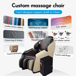 Fauteuil de massage commercial de luxe à commande par pièces ou billets, zéro gravité, 3D 4D, avec airbags intégraux et paiement par <span class=keywords><strong>carte</strong></span> de crédit - Product Image 4