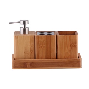 <span class=keywords><strong>Bagno</strong></span> <span class=keywords><strong>Set</strong></span> Da <span class=keywords><strong>Bagno</strong></span> di Bambù In Acciaio Inox Commercio All'ingrosso 4 Pcs Home Hotel <span class=keywords><strong>Bagno</strong></span> 1 <span class=keywords><strong>Set</strong></span>/Scatola Bianca Alla Moda PFB210SET BSCI - Product Image 2