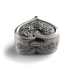 Caja de Almacenamiento de Joyas Vintage de la Mejor Calidad, para Anillos y Pendientes, en Forma de Corazón - Product Image 3