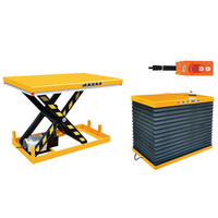 Plateforme élévatrice à ciseaux fixe électrique hydraulique 1m 2m 3m 1t