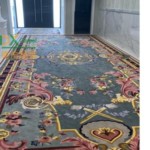 8*<span class=keywords><strong>10</strong></span> pi fleur conception laine tapis, épais et de haute qualité de tapis tufté main - Product Image 1