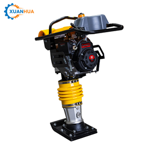 80kg Elektrische Trilplaat HCR80 met Afdekking Kerncomponenten Motor 5.5PK 380V/220V Handtamper Trilplaatmachine - Product Image 2