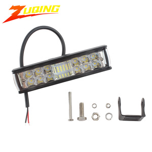 ZUQING ไฟสปอร์ตไลท์มอเตอร์ไซค์ 12V แถวคู่กันน้ำไฟกันชนหน้าสำหรับเซอร์รอน ออฟโรดรถจักรยานยนต์ไฟฟ้า - Product Image 5
