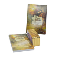 Vente en gros de cartes de tarot et d'oracle personnalisées avec impression inspirante et guide, pour les fêtes