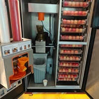 Nouvelle machine distributrice de jus de fruits (pomme ou orange) professionnelle NewSaier 2025 – Meilleure vente pour centres commerciaux, délicieuse et durable