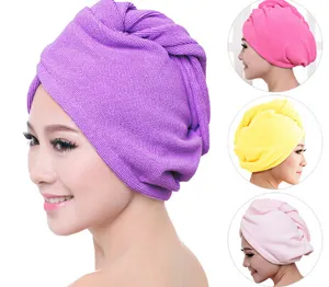 Super Water Absorbent Hair Dry Towel For Turban Salon Microfiber Drying Towel