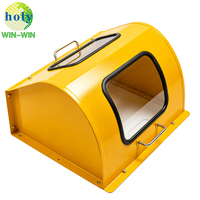 Boîtier électronique en acier inoxydable étanche IP54 avec cadre en tôle, boîtier métallique pour instrument à pliage personnalisé