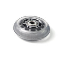 FLIHONST 76A 74A 82A 85A 90A 76*22/24mm Roues de patin de hockey en ligne durables et résistantes aux chocs ABEC-11 HR60 % SHR80 % Rebond