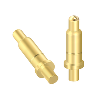 Connecteur à ressort double extrémité à faible résistance, en cuivre, pour PCB, type Pogo Pin, hauteur 22 mm, haute intensité, personnalisable, Shenzhen