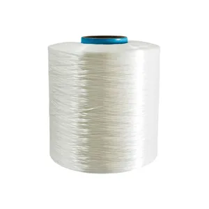 100% Polyester Yarn 500D 840D 1000D 1300D High Tenacity Polyester Yarn Raw White