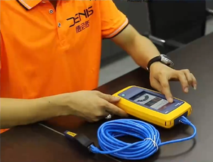 Bán buôn 40 mét CAT5E FTP PVC mạng cáp RJ45 kết nối bao gồm tùy chỉnh thương hiệu cụ thể sử dụng cho giám sát - Product Image 6