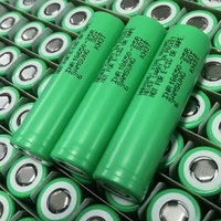 Baterai Isi Ulang Lithium-Ion Silinder Samsung INR18650-25R 2500mAh NMC 3.7V untuk Perangkat Berkinerja Tinggi
