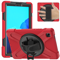 Étui hybride PC TPU GSCASE avec dragonne pour tablette Samsung Galaxy TAB A7 Lite