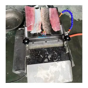 Hoch produktive Fischhaut entferner Kommerzielle automatische kleine Fischhaut-Peeling-Verarbeitung maschine für Fischfutter