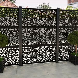Color <span class=keywords><strong>Blanco</strong></span> Decorativo WPC Enrejado Exterior Enrejado - Product Image 4