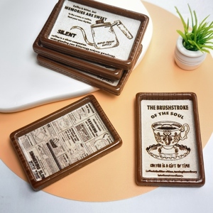 ของตกแต่งบ้านตุ๊กตาจิ๋ว 3 มิติ ลายถ้วยกาแฟและจาน 100 ชิ้น/ล็อต สำหรับงาน DIY ตกแต่งวันหยุด - Product Image 3