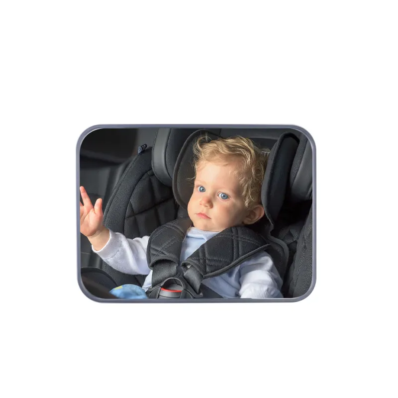 Baby Car Mirror Rear View Mirror For Child Seat Adjustable Wide Car Rear Seat View Mirror