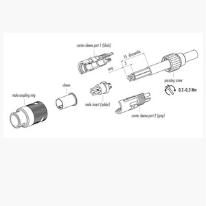 Binder Rundsteckverbindergehäuse, hergestellt in Deutschland für industrielle Anwendungen - Product Image 5
