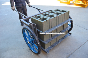 QT4-25, la Línea de Producción de Bloques Totalmente Automática Más Compacta, Capaz de Producir Ladrillos Huecos y Ladrillos Sólidos - Product Image 5