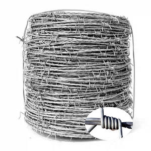 Hot Dipped Galvanized Wire Reverse Twisted Barbed Wire High Strength Steel Wire Mesh Security Fencing - Product Image 6