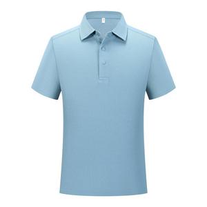 Camisa Polo de Manga Corta para Hombre, Color Sólido, Algodón, Uniforme de Trabajo, Uso Diario - Product Image 1
