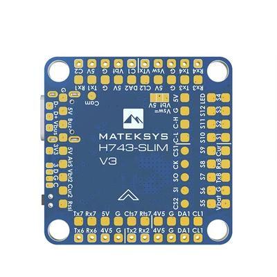 MATEKSYS H743-SLIM V3 Flight Controller Built-in No Current Sensor RC Racing Drones/Airplanes Durable Plastic 7g Unisex Ages 8+