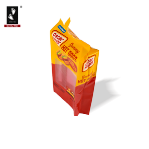 Emballage alimentaire transparent personnalisé en PET, fond plat, mat, sachet refermable avec fermeture éclair, avec poignée pour les noix, sac en plastique de qualité alimentaire - Product Image 5