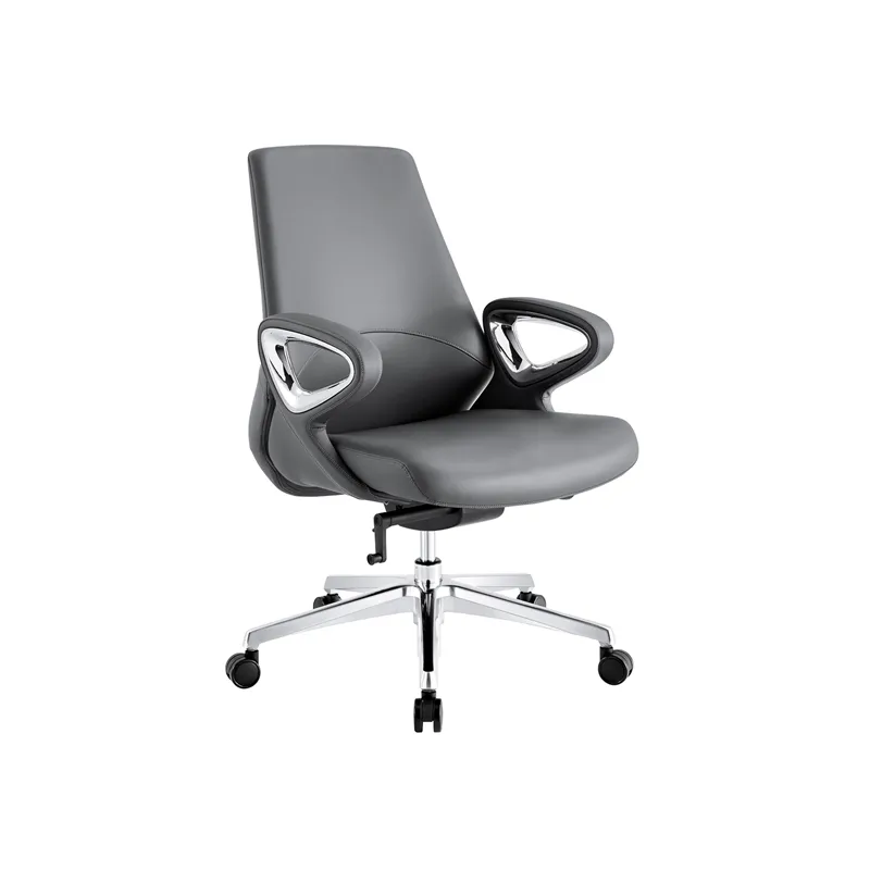 Kursi kantor ergonomis lembut Pijat Murah Harga kursi eksekutif kursi PC mewah hitam kulit PU untuk kantor