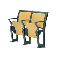 Vente en gros de table et chaises en échelle pour salle de classe Mobilier scolaire pour collège Chaises et bureaux Chaise de salle de conférence